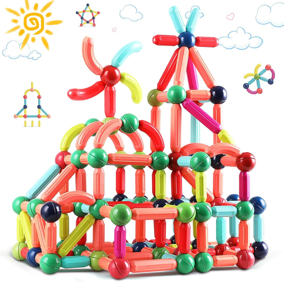 IQMagnetix™ Magnetic Stick Building Blocks Set
