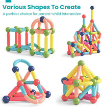 IQMagnetix™ Magnetic Stick Building Blocks Set
